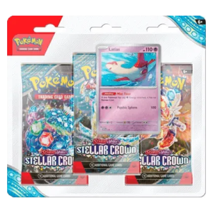 Stellar Crown: Latias 3-Pack Blister