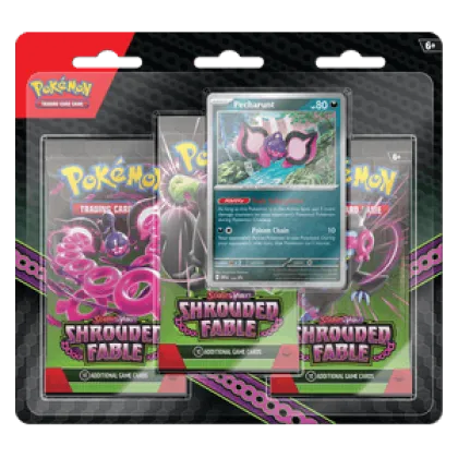 Shrouded Fable: Pecharunt 3-Pack Blister