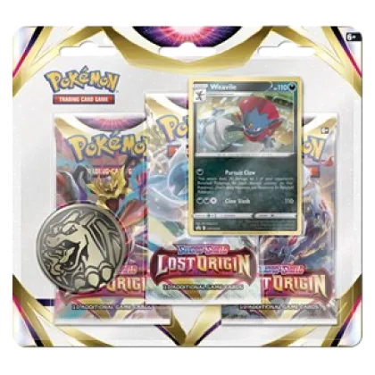 Lost Origin: Weavile 3-Pack Blister