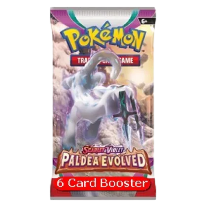 Paldea Evolved Booster (6 Cards)