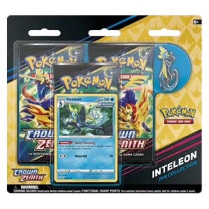 Crown Zenith: Inteleon Pin Collection 3-Pack Blister