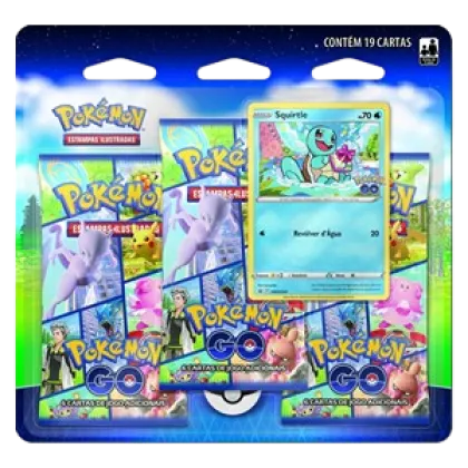 Pokémon GO: Squirtle 3-Pack Blister