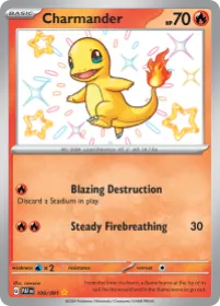 Charmander (PAF 109) Paldean Fates