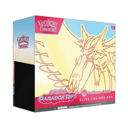 Paradox Rift Roaring Moon Pokémon Center Elite Trainer Box