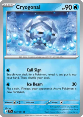 Cryogonal (SSP 47) Surging Sparks