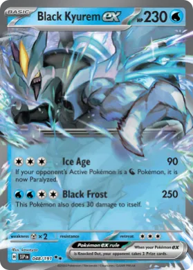 Black Kyurem ex (SSP 48) Surging Sparks