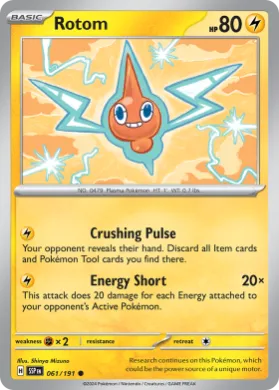 Rotom (SSP 61) Surging Sparks