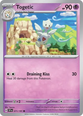 Togetic (SSP 71) Surging Sparks