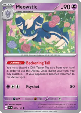 Meowstic (SSP 85) Surging Sparks