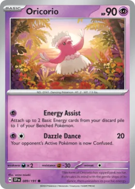 Oricorio (SSP 89) Surging Sparks