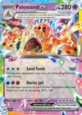 Palossand ex (SSP 91) Surging Sparks