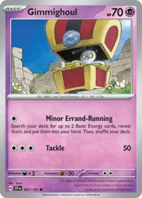 Gimmighoul (SSP 97) Surging Sparks