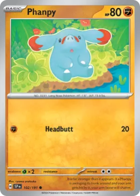 Phanpy (SSP 102) Surging Sparks