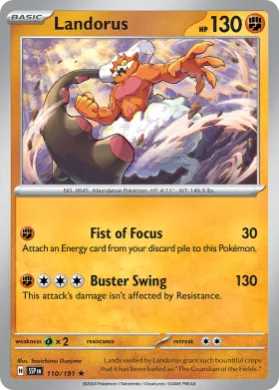 Landorus (SSP 110) Surging Sparks