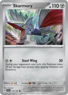 Skarmory (SSP 124) Surging Sparks