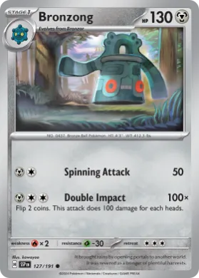 Bronzong (SSP 127) Surging Sparks