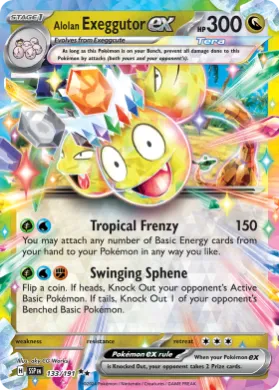 Alolan Exeggutor ex (SSP 133) Surging Sparks