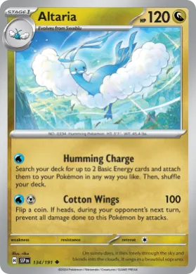 Altaria (SSP 134) Surging Sparks