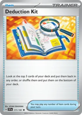 Deduction Kit (SSP 171) Surging Sparks