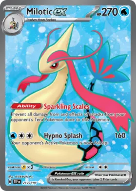 Milotic ex (SSP 217) Surging Sparks