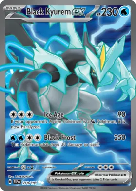 Black Kyurem ex (SSP 218) Surging Sparks