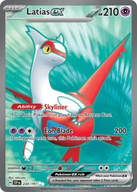 Latias ex (SSP 220) Surging Sparks