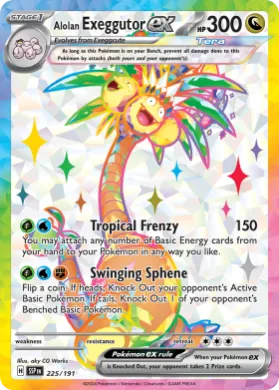 Alolan Exeggutor ex (SSP 225) Surging Sparks