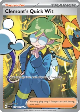 Clemont's Quick Wit (SSP 229) Surging Sparks