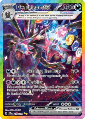 Hydreigon ex (SSP 240) Surging Sparks