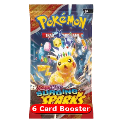 Surging Sparks Booster (6 Cards)