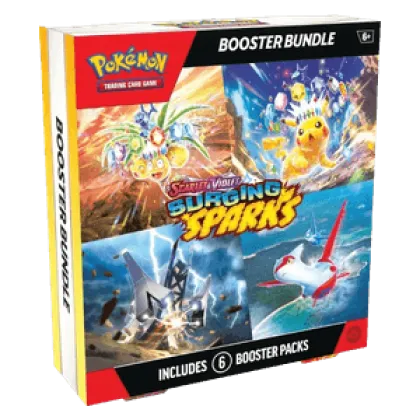 Surging Sparks Booster Bundle Pokémon Center Version