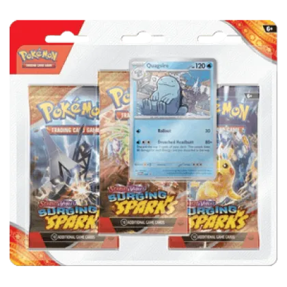 Surging Sparks: Quagsire 3-Pack Blister