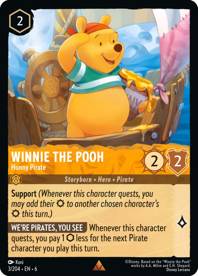 Winnie the Pooh - Hunny Pirate 3/204