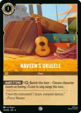 Naveen's Ukulele (6AZS 31) Azurite Sea