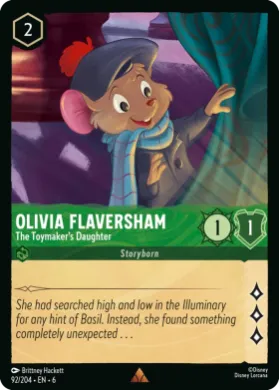 Olivia Flaversham (6AZS 92) Azurite Sea