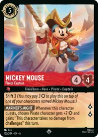 Mickey Mouse (6AZS 103) Azurite Sea