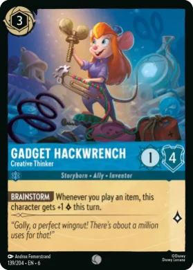Gadget Hackwrench (6AZS 139) Azurite Sea