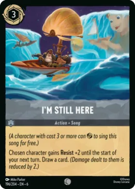 I'm Still Here (6AZS 196) Azurite Sea