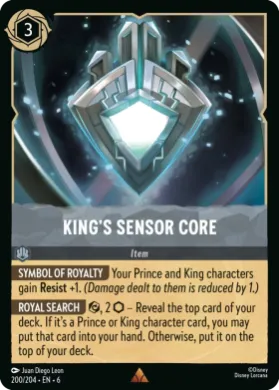 King's Sensor Core (6AZS 200) Azurite Sea