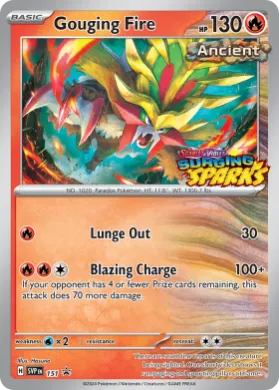 Gouging Fire (PR-SV SVP 151) SV Black Star Promos