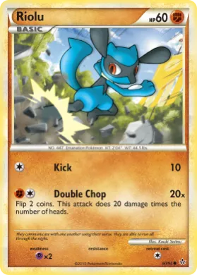 Riolu (UL 60) HS—Unleashed