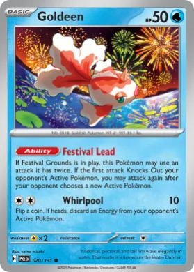 Goldeen (PRE 20) Prismatic Evolutions