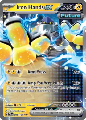 Iron Hands ex (PRE 31) Prismatic Evolutions