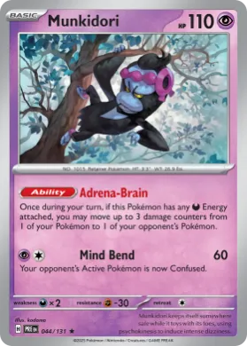 Munkidori (PRE 44) Prismatic Evolutions