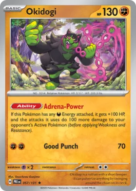 Okidogi (PRE 57) Prismatic Evolutions