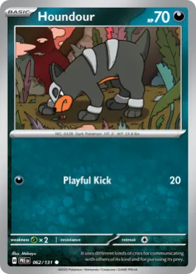 Houndour (PRE 62) Prismatic Evolutions