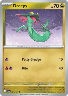 Dreepy (PRE 71) Prismatic Evolutions