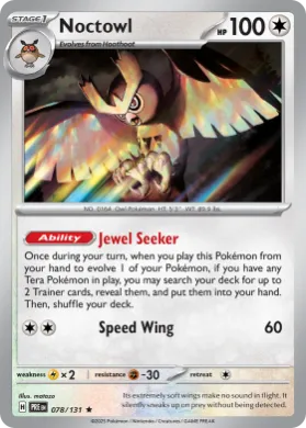 Noctowl (PRE 78) Prismatic Evolutions
