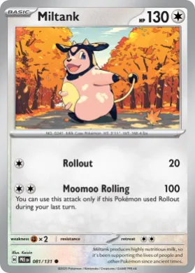 Miltank (PRE 81) Prismatic Evolutions