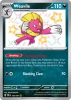 Weavile (PAF 183) Paldean Fates